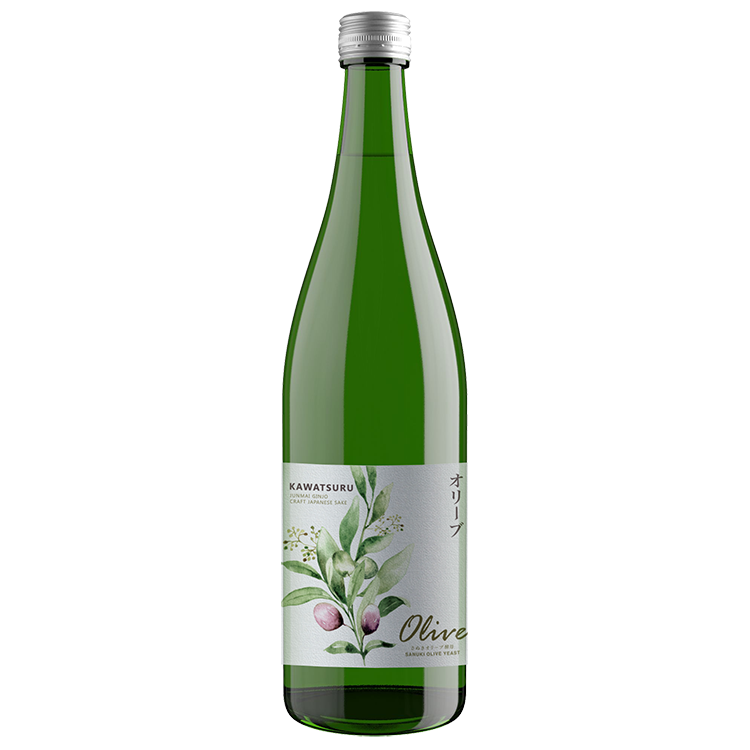 Kawatsuru 'Olive' Junmai Ginjo Sake - 720ml