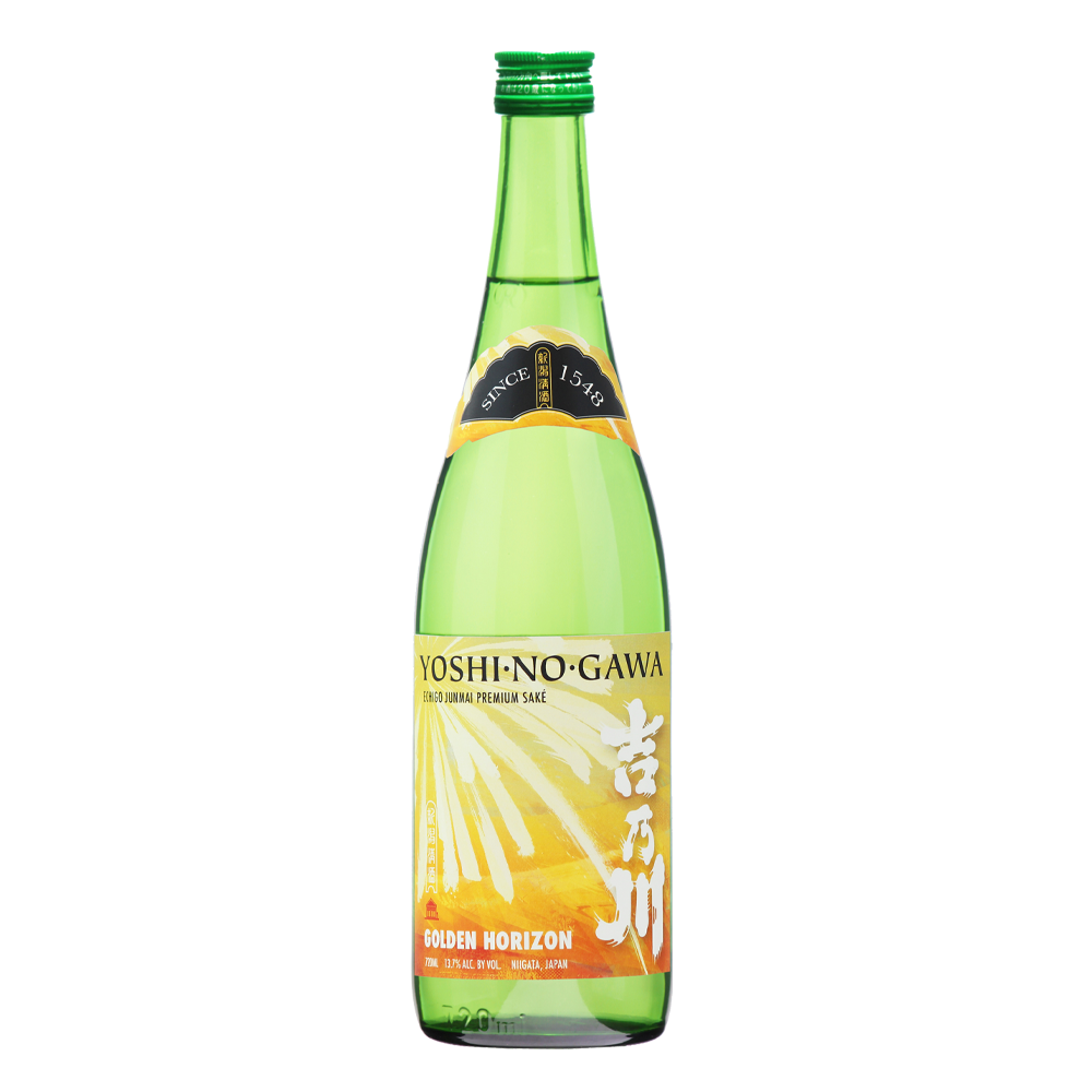 Yoshinogawa Golden Horizon Echigo Junmai Sake - 720ml