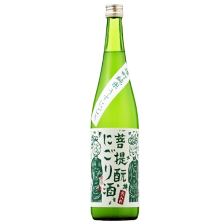 Gozenshu Bodaimoto Nigori Junmai sake bottle - 720ml