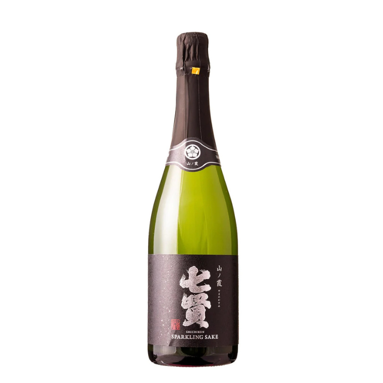 Schichiken Yama no Kasumi Sparkling Sake 720ml bottle 
