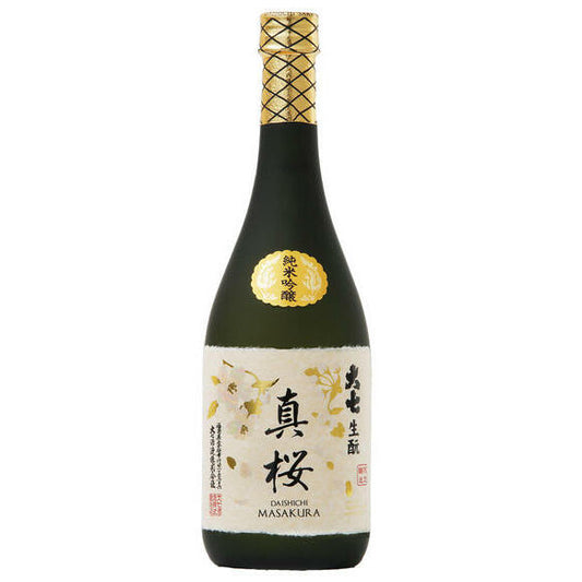 Daishichi Masakura Junmai Ginjo Kimoto Sake - 720mL