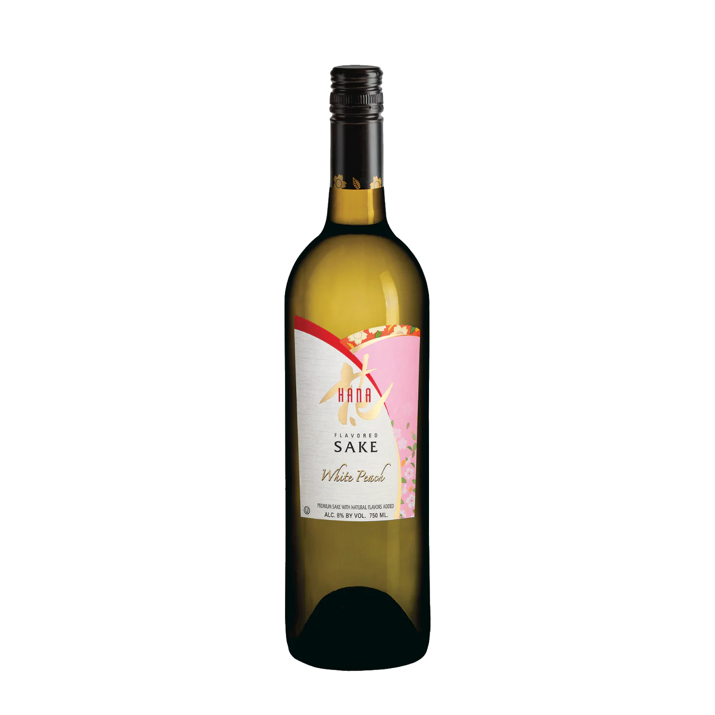 Hana White Peach Sake - 750ml
