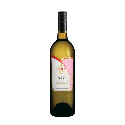 Hana White Peach Sake - 750ml