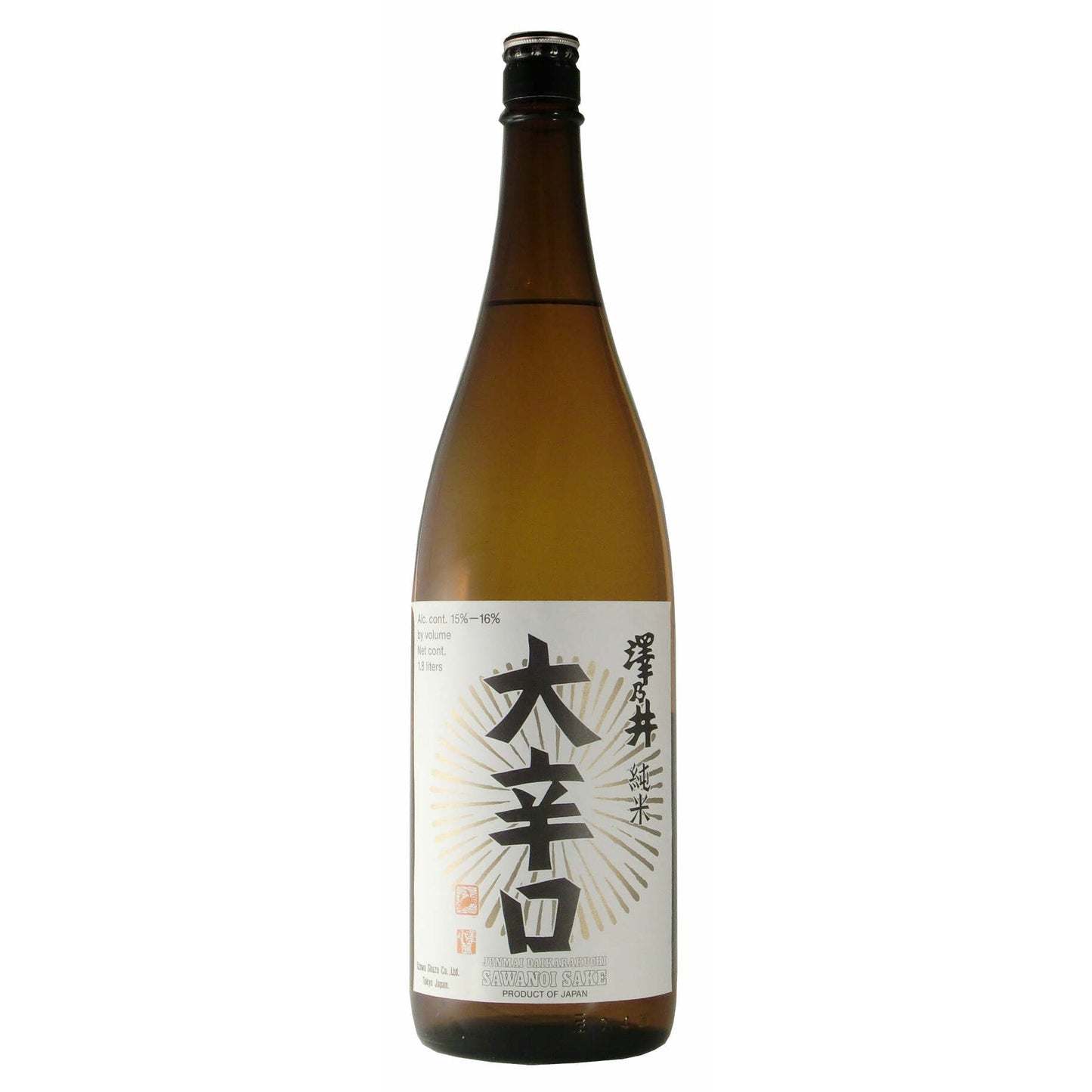 Sawanoi Daikarakuchi Junmai Sake - 720ml